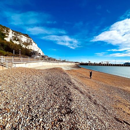Flat 4 Marine Parade House, 1 East Cliff- Next To Dover Port, White Cliffs, Beach, Castle Dış mekan fotoğraf